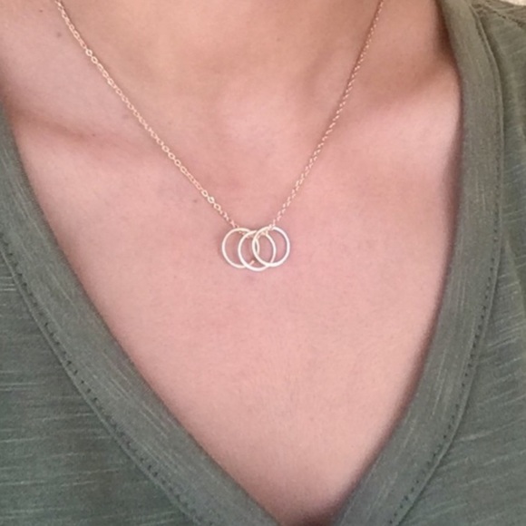 3/$30 RESTOCKED! Karma Necklace Gold Dainty Boho Chain - Picture 2 of 5